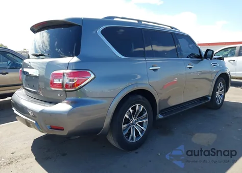 2019 Nissan Armada Sl z USA, uszkodzony, nr VIN JN8AY2NDXK9092337